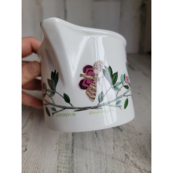 Portmeirion Botanic Gardens Rhododendron gravy boat creamer - Picture 3 of 9